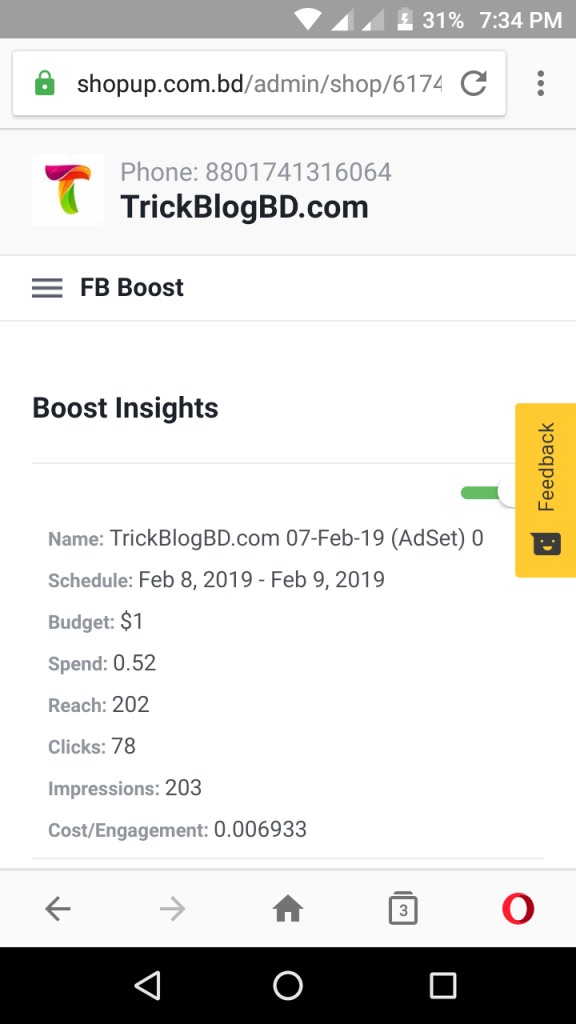 Boost insights 