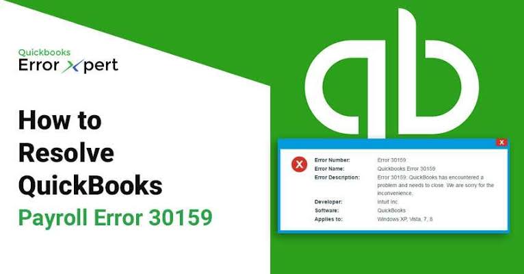 How To Fix Quickbooks Error 30159